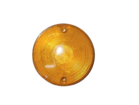[010-124-A] MICA PLAFON DIRECCIONAL MEDIANA AMBAR  1PZ