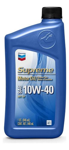 [LUBR250] ACEITE MOTOR CHEVRON 10W40 946 ML