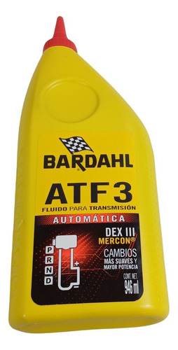 [LUBR252] ACEITE TRANSMICION AUTOMATICA  Y DIRECCION BARDAHL ATF3