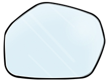 [LUN1200201] LUNA HONDA C/BASE ORIGINAL IZQ PRECIO NO