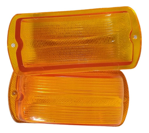 [010-152-1-A] MICA PLAFON BLINDADO AMBAR 2 PIEZAS