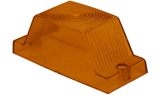 [010-156-A] MICA PLAFON PIRAMIDE AMBAR
