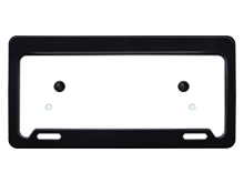 [MARP001N] MARCO PLACA METALICO NEGRO