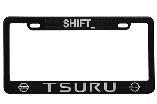 [MARP007] MARCO PLACA NS TSURU REFLEJANTE
