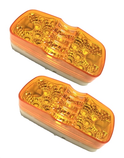 [NF70248] PLAFON LED T/HELLA 12 LEDS AMBAR MR TRUC