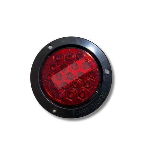 [P131PART19LM] PLAFON 4 EMBUTIDO 19 LEDS ROJO MOVIMIEN 