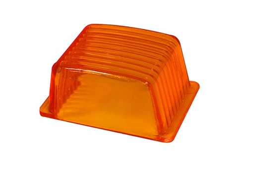 [010-324-A] MICA PLAFON BLINDADO DE LUJO AMBAR 1PZ