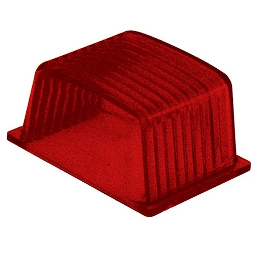 [010-324-R] MICA PLAFON BLINDADO DE LUJO ROJO 1PZ