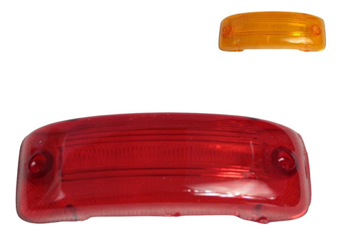 [010-442-R] MICA PLAFON AERODINAMICO ROJO NACIONAL