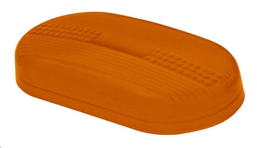 [010-527-A] MICA PLAFON OVALADO DE PRESION AMBAR