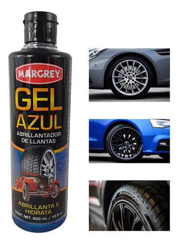 [010414] LIMPIADOR ABRILLANTADOR GEL AZUL 500 ML MARGREY