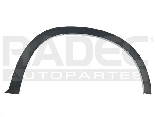 [011-0313-02] MOLDURA SALPICADERA DELANTERA BW X5 07-10 CORRUGADA DER