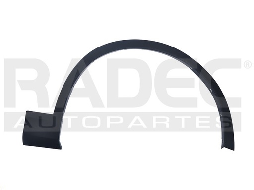 [011-0317-00] MOLDURA SALPICADERA DELANTERA BW X3 11-17 CORRUGADA DER