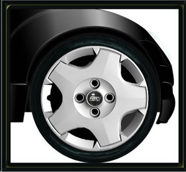 [POLR13-LGR0012] TAPON ABS SPORT GRIS R13 0012