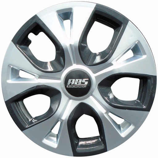 [POLR14-LES0007] TAPON POLVERA RIN 14 ABS SPORT ESPECIALES TSPORT02 GRIS-NEGRO LES0036