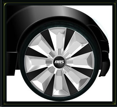 [POLR14-LES0011] TAPON POLVERA RIN 14 ABS ESPECIALES GRIS NEGRO GOL 15 LES0011