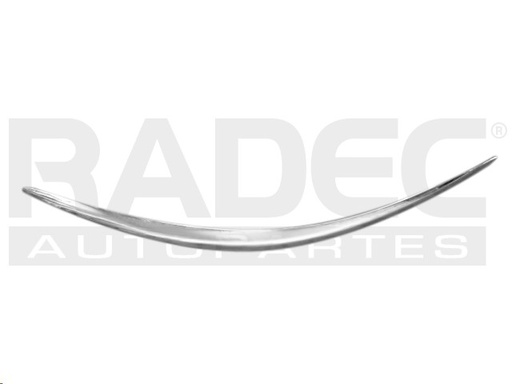 [011-0403-01] MOLDURA FASCIA DELANTERA BK LACROSEE 05-09 CROMADA CXL/CXS/CX V6 6CILINDROS 3.0/3.6/3.8L 4 PUERTAS IZQ