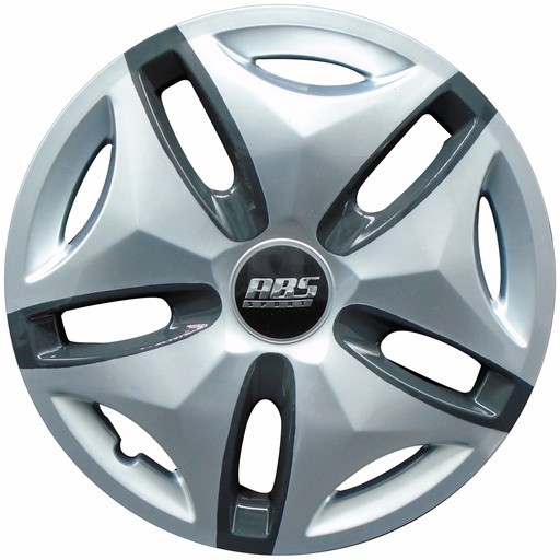 [POLR14-LES0020] TAPON POLVERA RIN 14 ABS SPORT ESPECIALES ABS-LGR-R14-0076 GRIS-NEGRO LES0020
