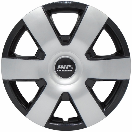 [POLR15-LES0004] TAPON POLVERA RIN 15 ABS SPORT ESPECIALES TOYOTA GRIS-NEGRO LES0004