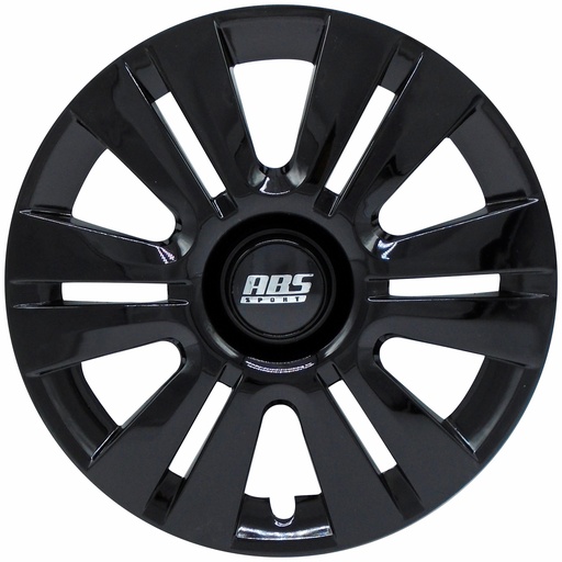 [POLR15-LES0014] TAPON POLVERA RIN 15 ABS ESPECIALES NEGRO URVAN LES0014