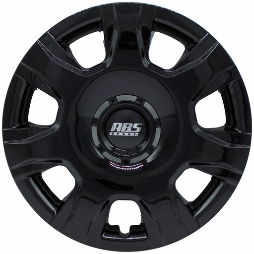 [POLR15-LES0018] TAPON POLVERA RIN 15 ABS ESPECIALES NEGRO TOYOTA HIACE 15 LES0018