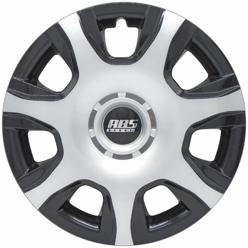 [POLR15-LES0019] TAPON POLVERA RIN 15 ABS ESPECIALES GRIS NEGRO TOYOTA HIACE 15 LES0019