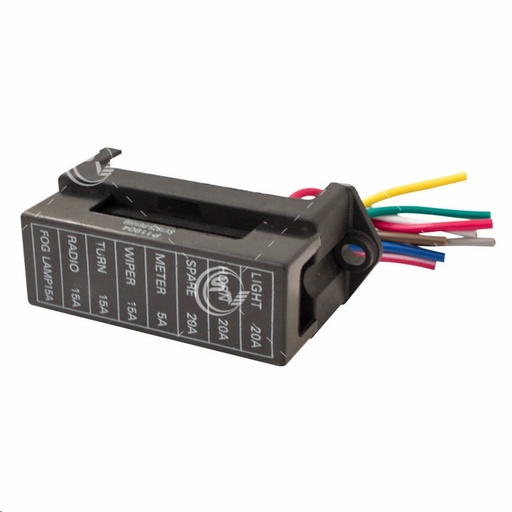 [PORF85007] PORTA FUSIBLE CLAVIJA UNIVERSAL 8 FUSIBL