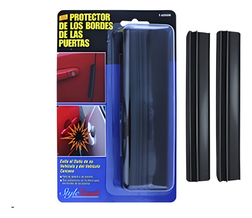 [PROP100] PROTECTOR PUERTA 6" NEGRO