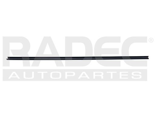 [011-0614-27] MOLDURA BOTAGUA CV CHEVY JOY / POP / PICK UP 94-06  3 PUERTAS NEGRA TIPO ORIGINAL Izquierdo   Exterior