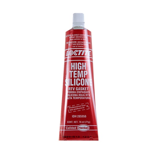 [SILI056] TUBO DE SILICON ROJO RTV 70 ml. LOCTITE