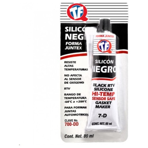 [SILI058] SILICON NEGRO BLISTER 80 ML