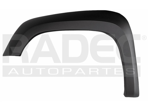 [011-0616-01] MOLDURA ARCO DELANTERA CV COLORADO 04-12 P/PINTAR IZQ