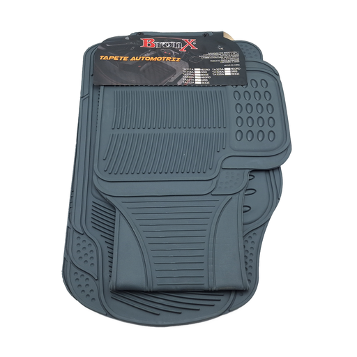 [TAPP321GR] TAPETE BRONX UNIVERSAL GRIS 3 PIEZAS