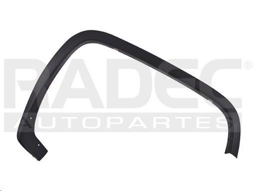 [011-0637-02] MOLDURA SALPICADERA DELANTERA CV SIERRA 14-18 CORRUGADA DER