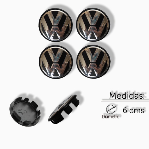 [TAPR88002C] TAPA CENTRO RIN VW CHICO  C/DIENTES