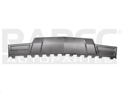 [011-0639-02] MOLDURA DEFENSA DELANTERA CV SILVERADO 14-15 GRIS/PLATA 1500/LS/LT/LTZ V6 6 CILINDROS 4.3L 2 PUERTAS