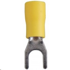 [TERM025] TERMINAL ABIERTA 3/16" AMARILLA