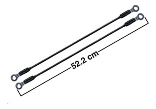 [TIR0500100] TIRANTE TAPA VW SAVEIRO 09-16 JUEGO