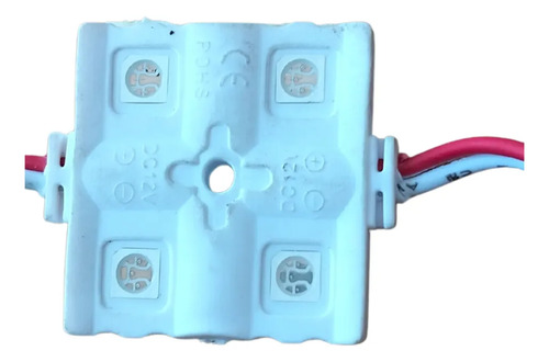 [TIRL85043] TIRA LEDS C/4 LEDS CUADRO AZUL ***Hasta 