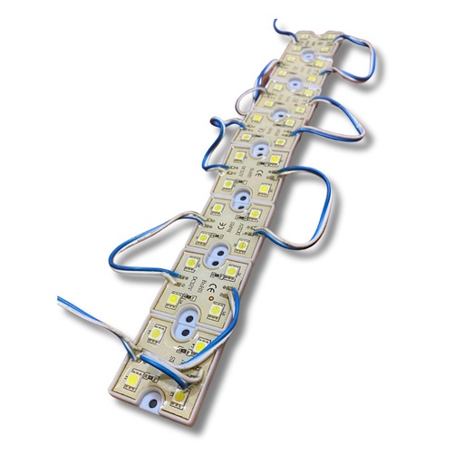 [TIRL85043] TIRA LEDS C/4 LEDS CUADRO AZUL ***Hasta 