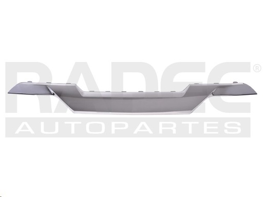 [011-0639-15] MOLDURA DEFENSA DELANTERA CV SILVERADO 16-18 INFERIOR CENTRAL CROMADA 1500/LTZ/Z71 V6/V8 6/8 CILINDROS 4.3/5.3L 2/4 PUERTAS
