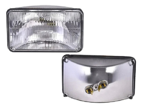 [UH4651] FARO UNIDAD CUADRADA CHICA H4651 2 PINS ALTA ASER