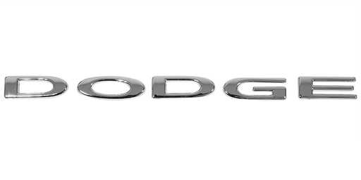 [EMB-0616-04] LETRAS DODGE NEON Y STRATUS CROMO