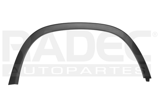 [011-0679-20] MOLDURA ARCO DELANTERA CV TRAX 17-20 CORRUGADA LS/LT/PREMIER L4 4 CILINDROS 1.8L 5 PUERTAS DER