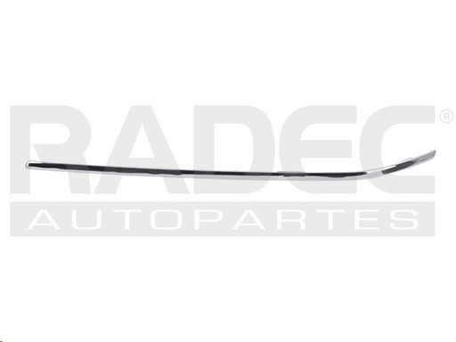 [011-0701-01] MOLDURA FASCIA CR 300 C 05-10 CROMADA 6 CILINDROS IZQ