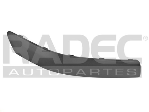 [011-0901-04] MOLDURA FASCIA DELANTERA DG ATOS 05-12 NEGRO DER