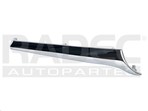 [011-0902-02] MOLDURA PARRILLA DG ATTITUDE 12-14 CROMADA DER