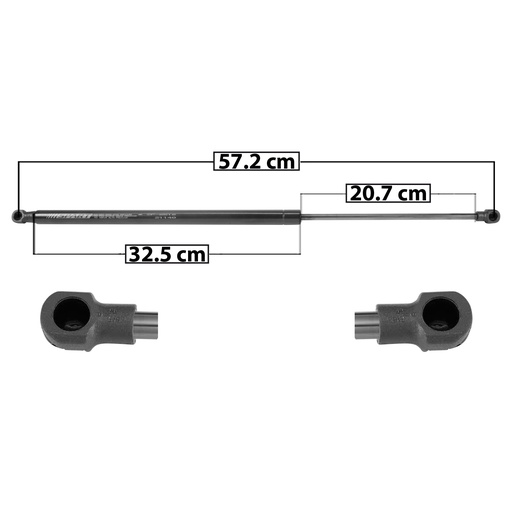 [004-1313-01] AMORTIGUADOR 5TA PUERTA HD HR-V 16-18  57.3 32.5 20.8 ENTRADA TIPO 1 ENTRADA 2 TIPO 1 470 105.66 47.93 530 119.14 54.04 SPART SP-6516 Derecho/Izquierdo   