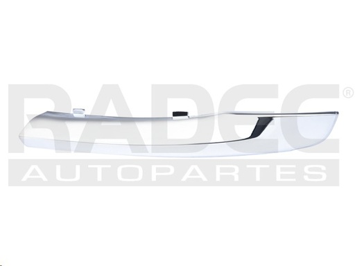 [011-0908-07] MOLDURA FASCIA DELANTERA DG DURANGO 14-20 CROMADA CITADEL/GT/SXT/SPECIAL SERVICES/LIMITED/RALLYE/EXPRESS/CREW LUXE/CREW PLUS V6/V8 6/8 CILINDROS 3.6/5.7L 5 PUERTAS IZQ