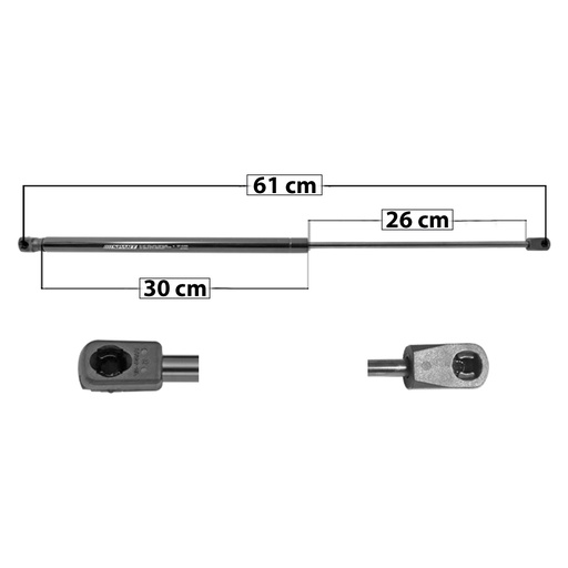 [004-1216-00] AMORTIGUADOR COFRE FD F-250 08-10/SUPER DUTY F-250 2010/F-350/F-450 08-10  61 30 26 ENTRADA TIPO 9 ENTRADA 2 TIPO 18 500 112.4 50.98 440 98.92 44.87 SPART SP-6055 Derecho/Izquierdo   